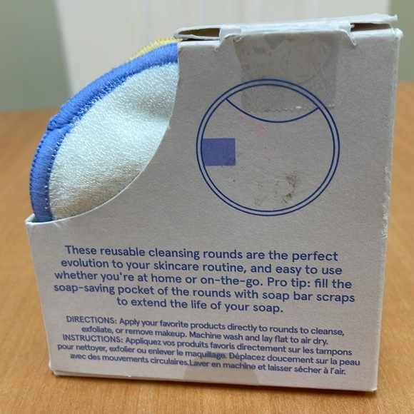 New Anthropologie Reusable Cleansing Rounds Bamboo Facial Pads, Set of 6!!🔥🔥🔥 - Picture 5 of 16